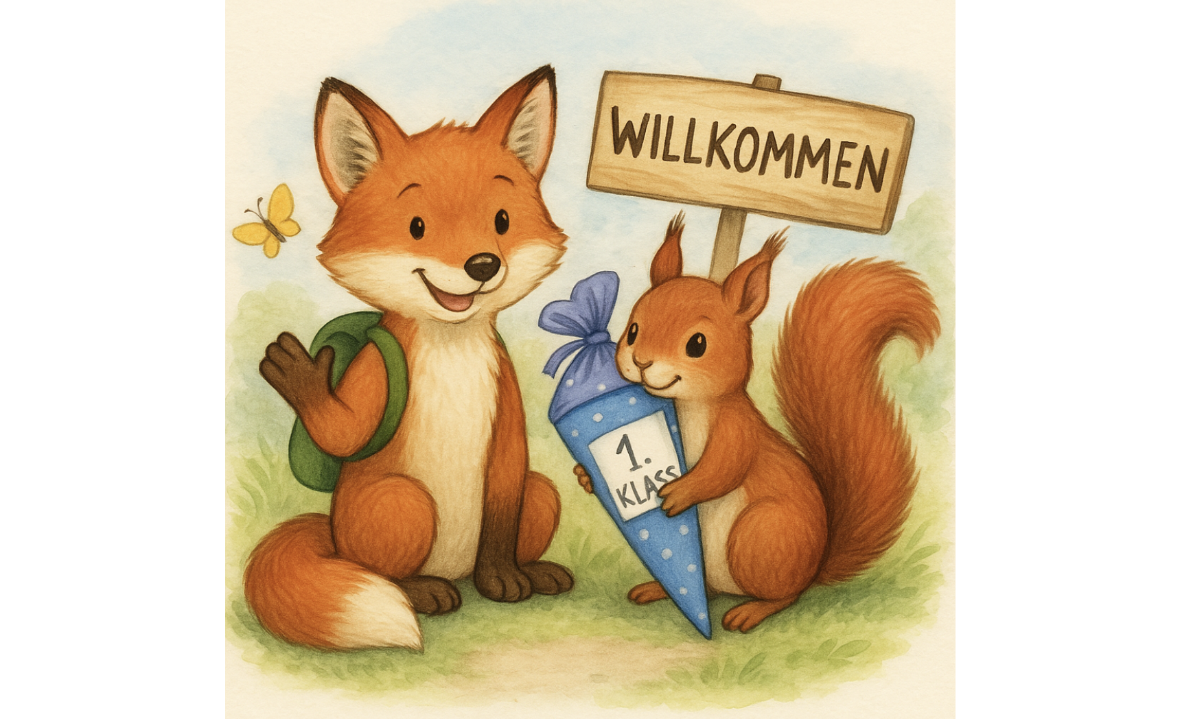 Willkommen, liebe Erstklässler!